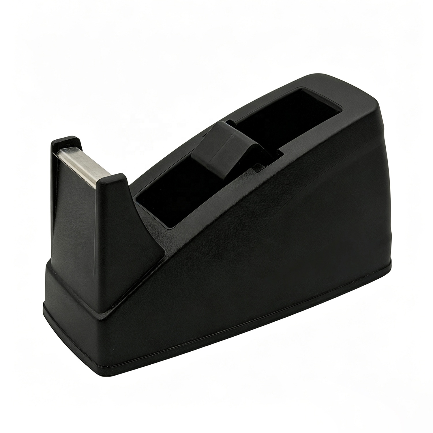 OEM Desktop Tape Dispenser 1 Inch Core Black Serrated Blade One-Handed Dispensing Bulk Wholesale Office School Tape Cutter